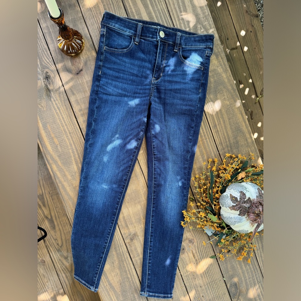 American Eagle Dark Navy Jean Next level stretch